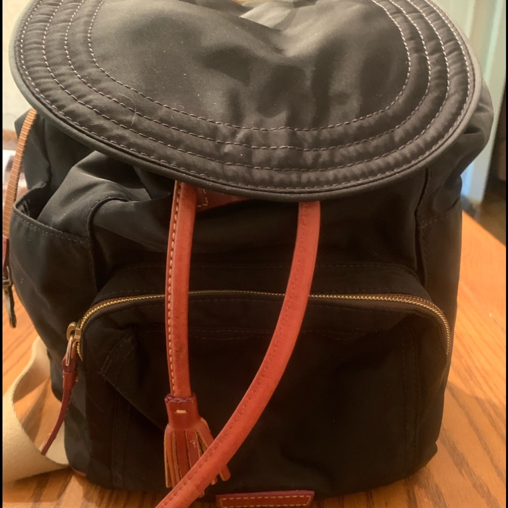 Dooney and Bourke, black backpack